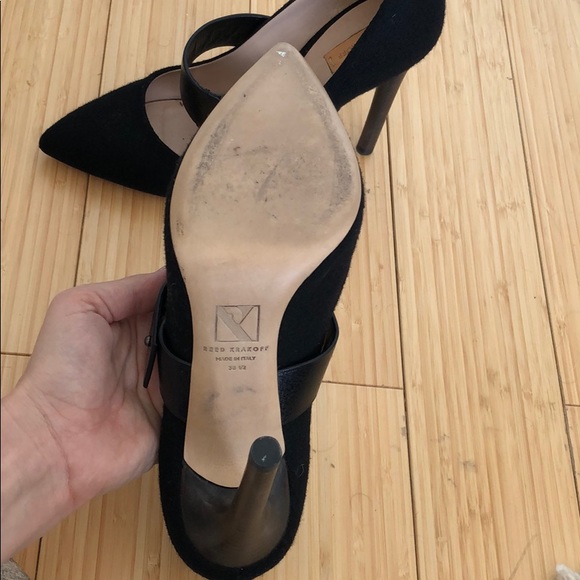 Reed Krakoff winter black stilettos - Picture 5 of 6